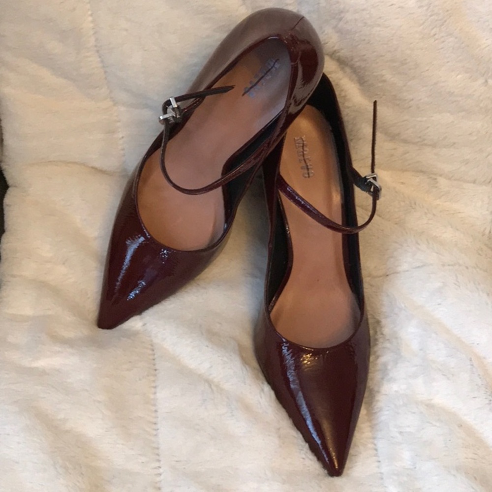 Maeve The Sibley Mary Jane Wedge Heels NWOB size 37/6.5 - Picture 9 of 10
